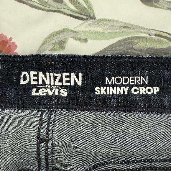 NWOT Woman LEVI Jeans Modern Skinny Crop Capris Cuffed Size 18 - Picture 3 of 5